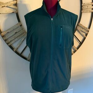 Chaps Men's Green Fleece Vest